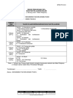 PK03-3 Rekod Pencapaian 100% Sukatan Pelajaran Di Ajar (SN T2)