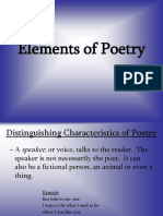 Elements of Poetry