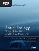 Social Ecology - State of The Art and Future Prospects PDF