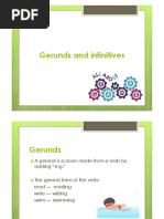 Gerunds Vs Infinitives