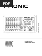 Manual Usuario en Español-English PHONIC POWERPOD 740FR