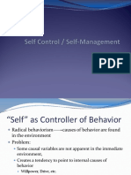 Self Management