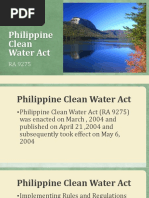 6 Philippine Clean Water Act