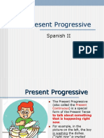 Present Progressive