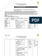 PLAN DE SESIÓN Ciencias 1 Bachillerato