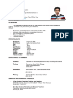 Sample Resume