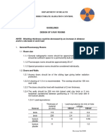 DESIGN OF X RAY ROOMS Guideline