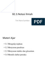 B2.3. Notasi Ilmiah