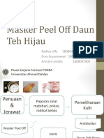 Presentasi POT Kelompok 1 Kosmetik Masker Peel Off (Autosaved)