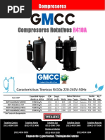 Flyer Compresores Rotativos GMCC R410a