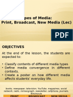 Types of Media