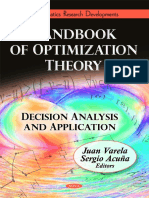 (Mathematics Research Developments) Juan Varela, Sergio Acuña (editors) - Handbook of Optimization Theory_ Decision Analysis and Application (Mathematics Research Developments)-Nova Science Pub Inc (2.pdf