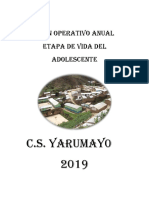 Plan de CDJ C.S. Ambo