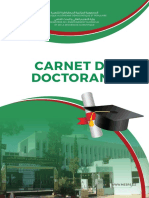 Charte Pour L'accompagnement Du Doctorant de L'université PDF