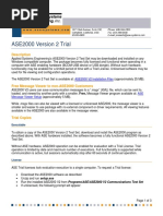 ASE2000 V2 Trial