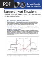 Bulletin 2 - Ocean Pipe Manhole Invert Elevations Sheet