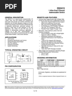 DS2413 Datasheet