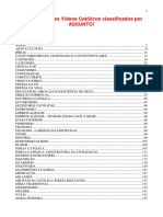 2.031 Excelentes Vídeos Católicos Classificados Por ASSUNTO!