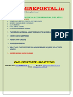 Mining Geology PDF