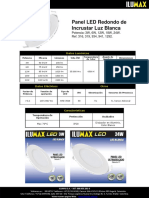 Panel LED ILUMAX 2019 PDF