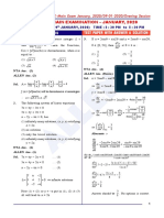 0901 Mathematics Paper-With-Ans-solution Evening