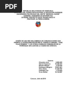 Informe de Proyecto Agosto 2010