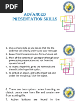 Advanced Presentation Skills