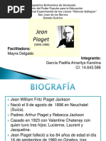 Diapositiva Jean Piaget