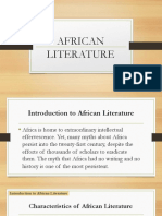 African Literature