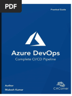 Azure Devops Complete Ci CD Pipeline PDF