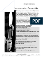 Eucaristia - Sacramento Da Comunhão