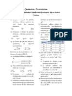 Apostila - Química - Exercícios