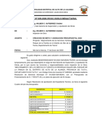 Informe #08 Solicto Meta y Asignacion