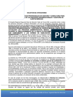 Solicitud de Cotización Auditoria Integral de Procesos