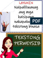 Tekstong Persweysib Powerpoint