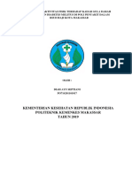 Pengaruh Aktivitas Fisik Terhadap Kadar Gula Darah Pada Pasien Diabetes Melitus Di Poli Penyakit Dalam Rsud Haji Kota Makassar