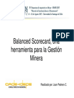 Balanced Scorecard Una Herramienta para La Gestion Minera