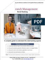 Bank Branch Management Retail Banking PDF