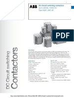 Abb DC Switching Contactors PDF