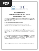 Digital Assignment - One - WS2020 - B1 - Ece3001 - Acs PDF