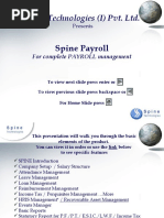 Spine Payroll Show