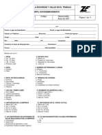 Formato Encuesta Perfil Sociodemografico