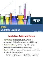 Unit 6 Acid-Base Equilibria PDF