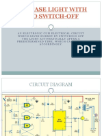 Staircase Light With Auto Switch-Off