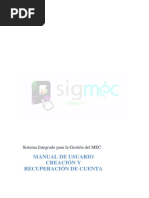 Manual Usuario Creacion Cuenta PDF