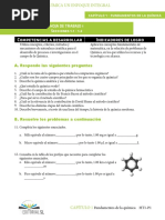 Hoja de Trabajo Quimica