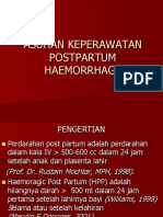 Asuhan Keperawatan Postpartum Haemorrhage