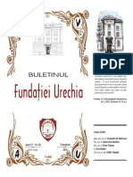 Buletinul Fundației Urechia Nr. 20, An 2019