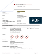 Ammonia SDS