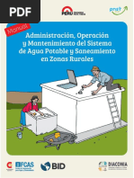 Manual de Operacion y Mantenimiento de Sistema de Agua Rural